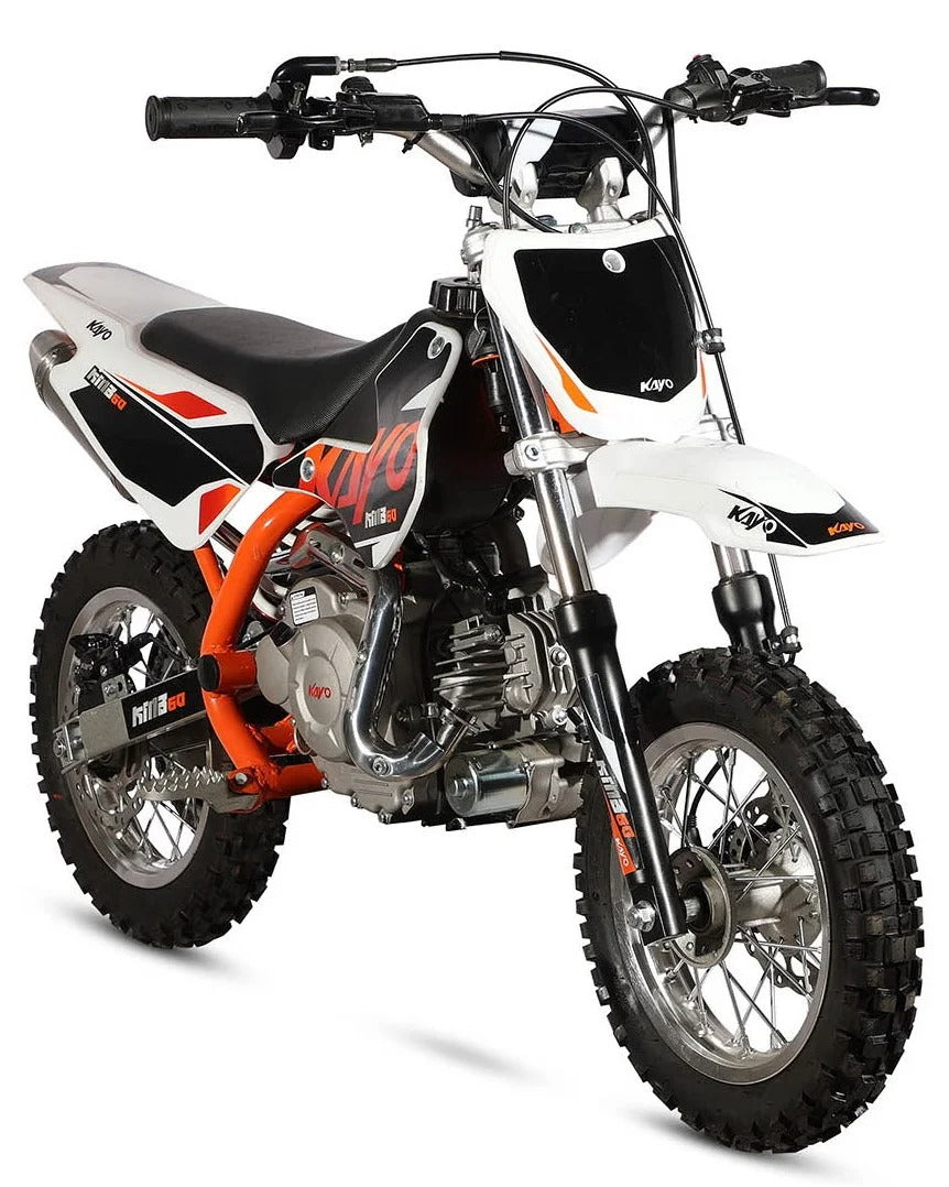 Mini Cross Kayo 60cc Ruote 10/10 4t Avviamento elettrico