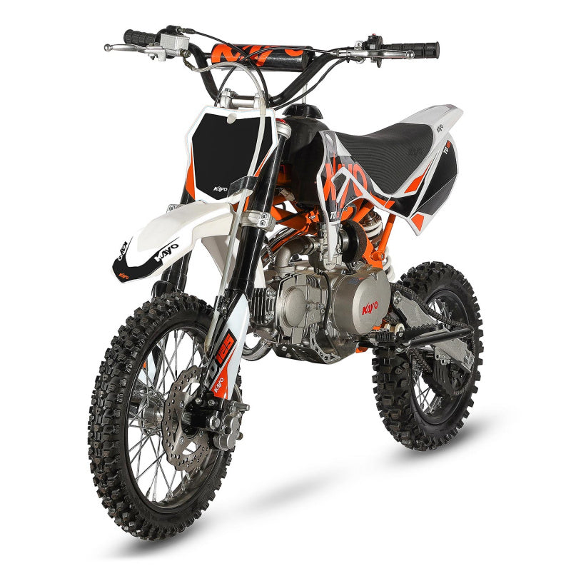 Pit Bike Kayo TD 125cc Ruote 14-12 Avviamento a Pedalina