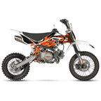 Pit Bike Kayo TD 125cc Ruote 14-12 Avviamento a Pedalina