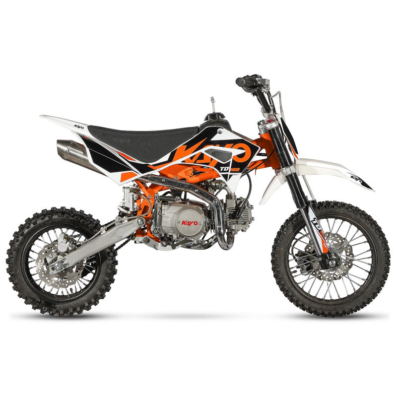Pit Bike Kayo TD 125cc Ruote 14-12 Avviamento a Pedalina