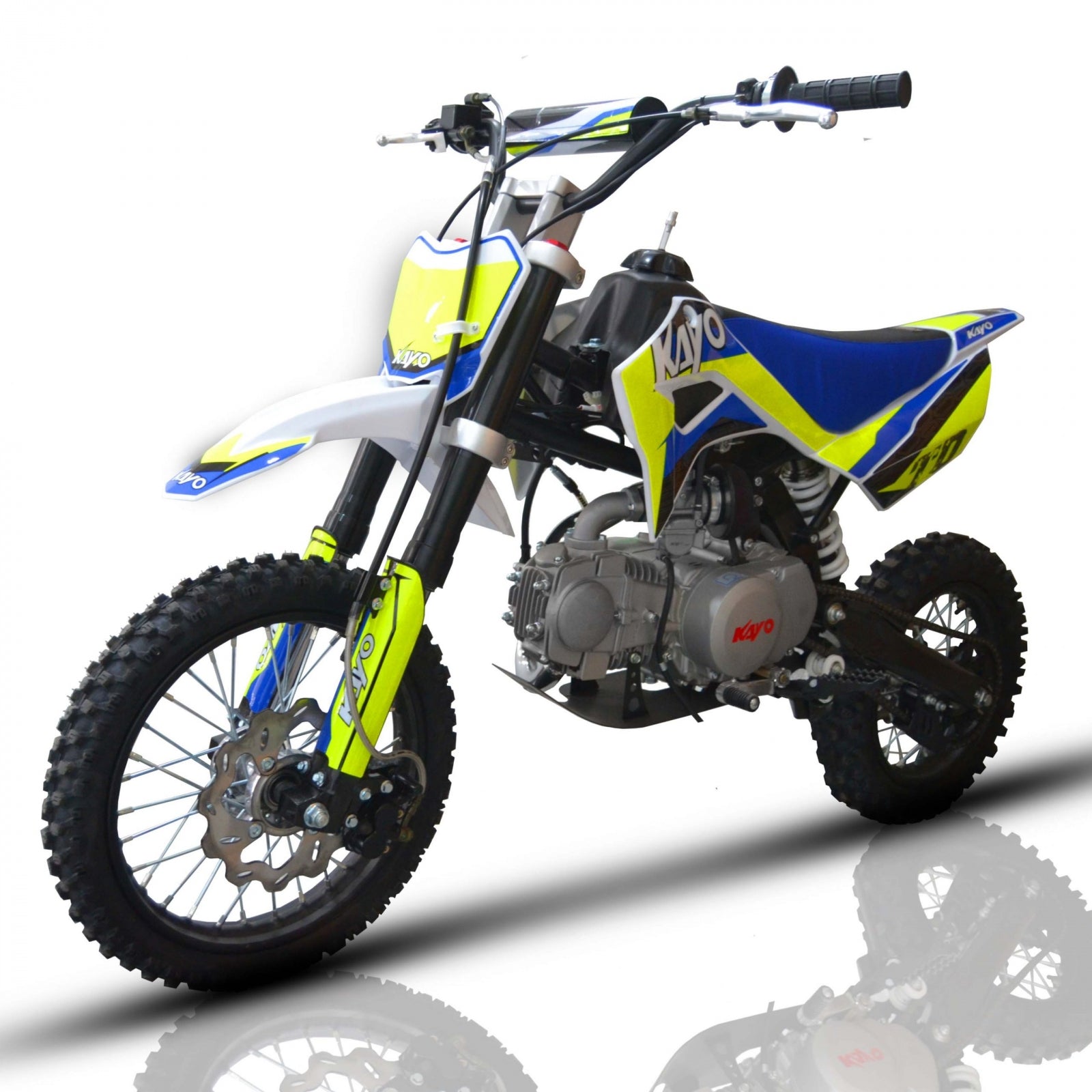 Pit Bike Kayo TD 125cc Ruote 14-12 Avviamento a Pedalina