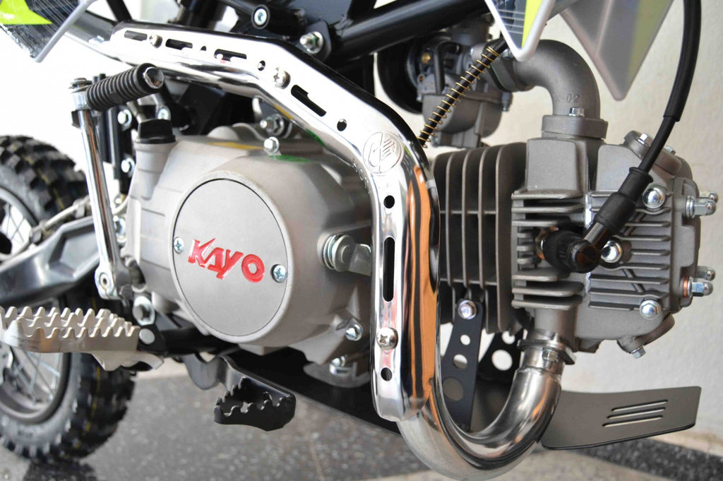 Pit Bike Kayo TD 125cc Ruote 14-12 Avviamento a Pedalina