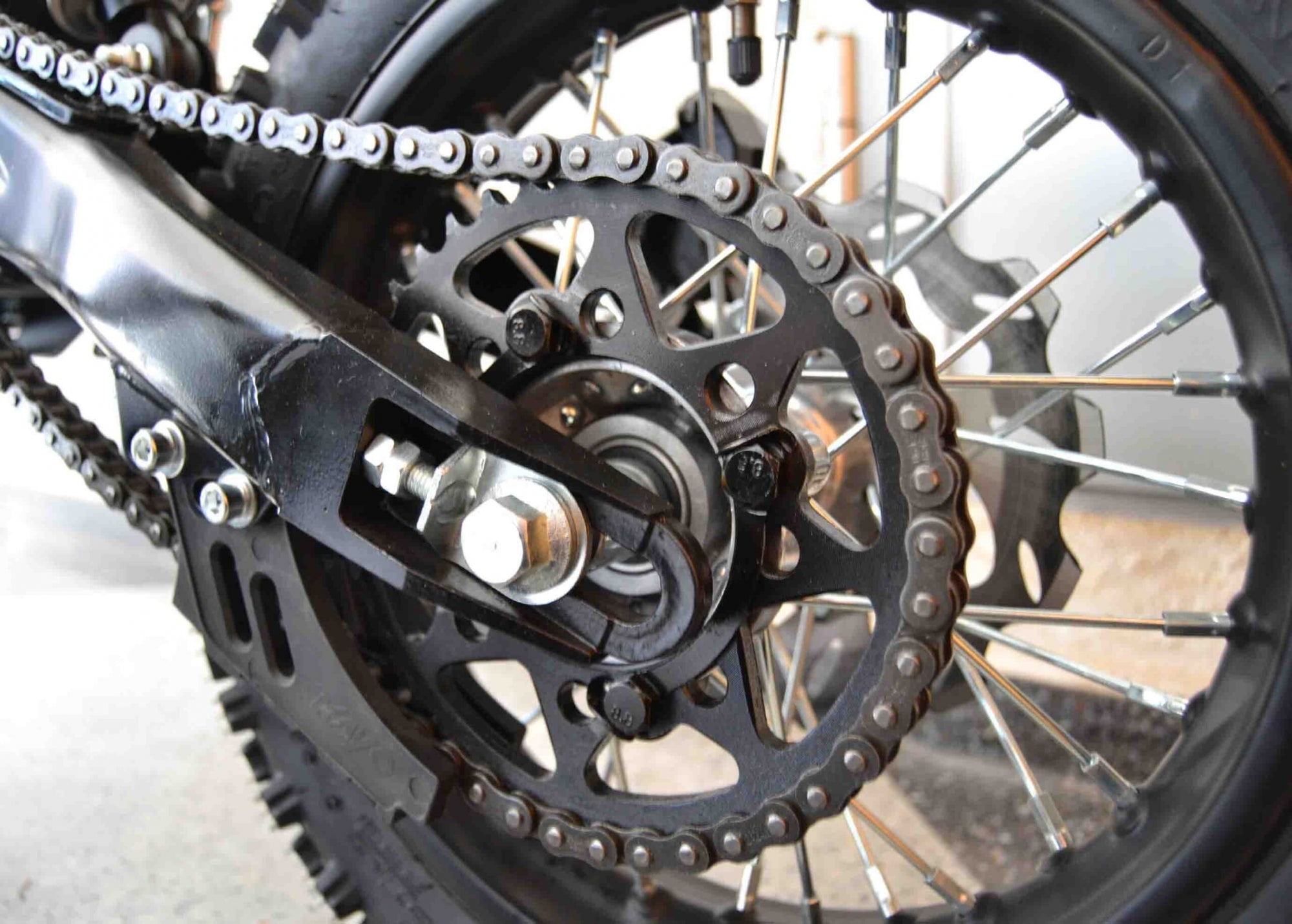 Pit Bike Kayo TD 125cc Ruote 14-12 Avviamento a Pedalina