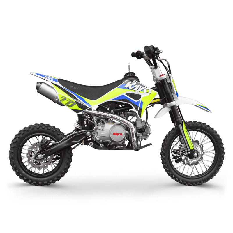 Pit Bike Kayo TD 125cc Ruote 14-12 Avviamento a Pedalina