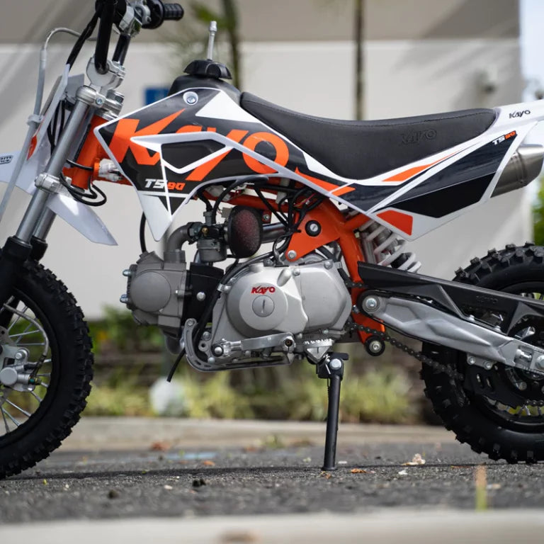 PIT BIKE KAYO TS90 Semiautomatica Ruote 12-10