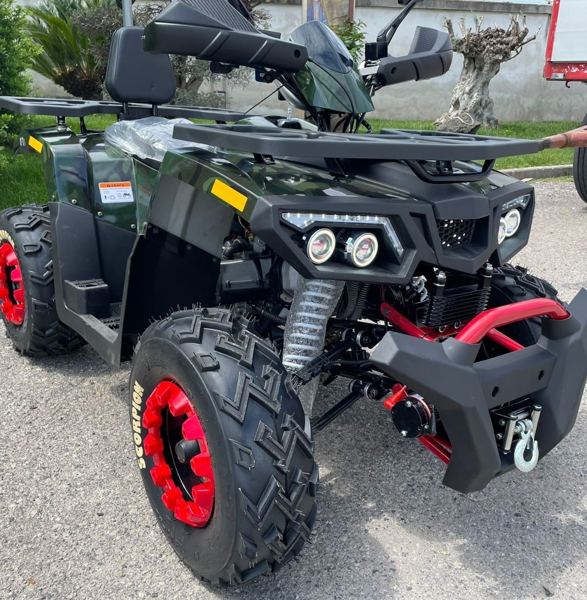 Quad Mega Scoprion ATV 200cc Ruota 10