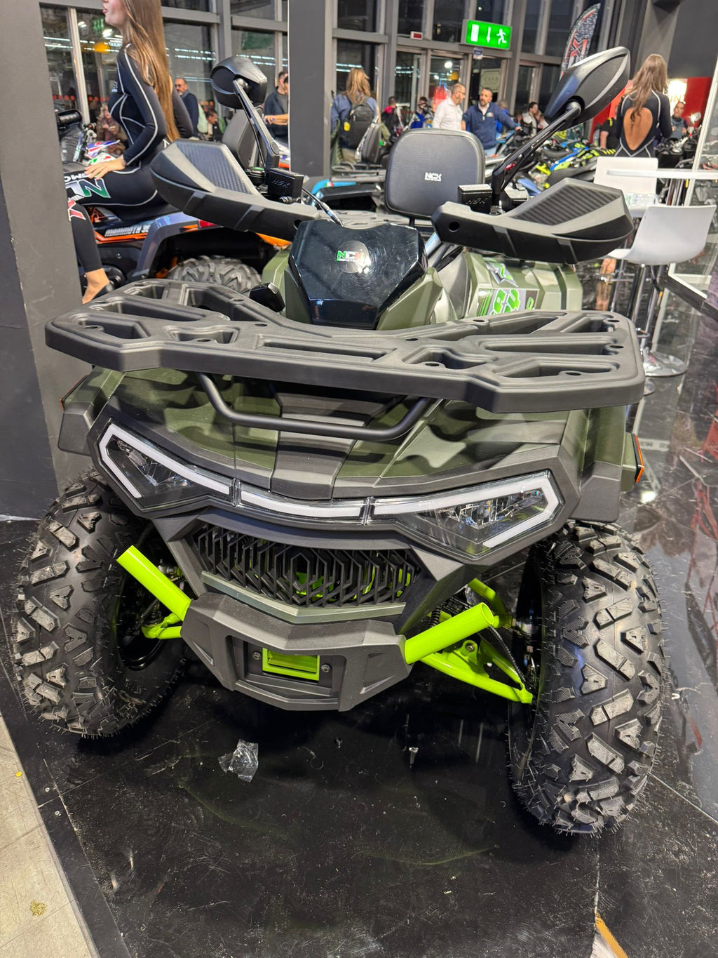 Mega Quad Full Optional Angry 250cc Ruota 10 LED