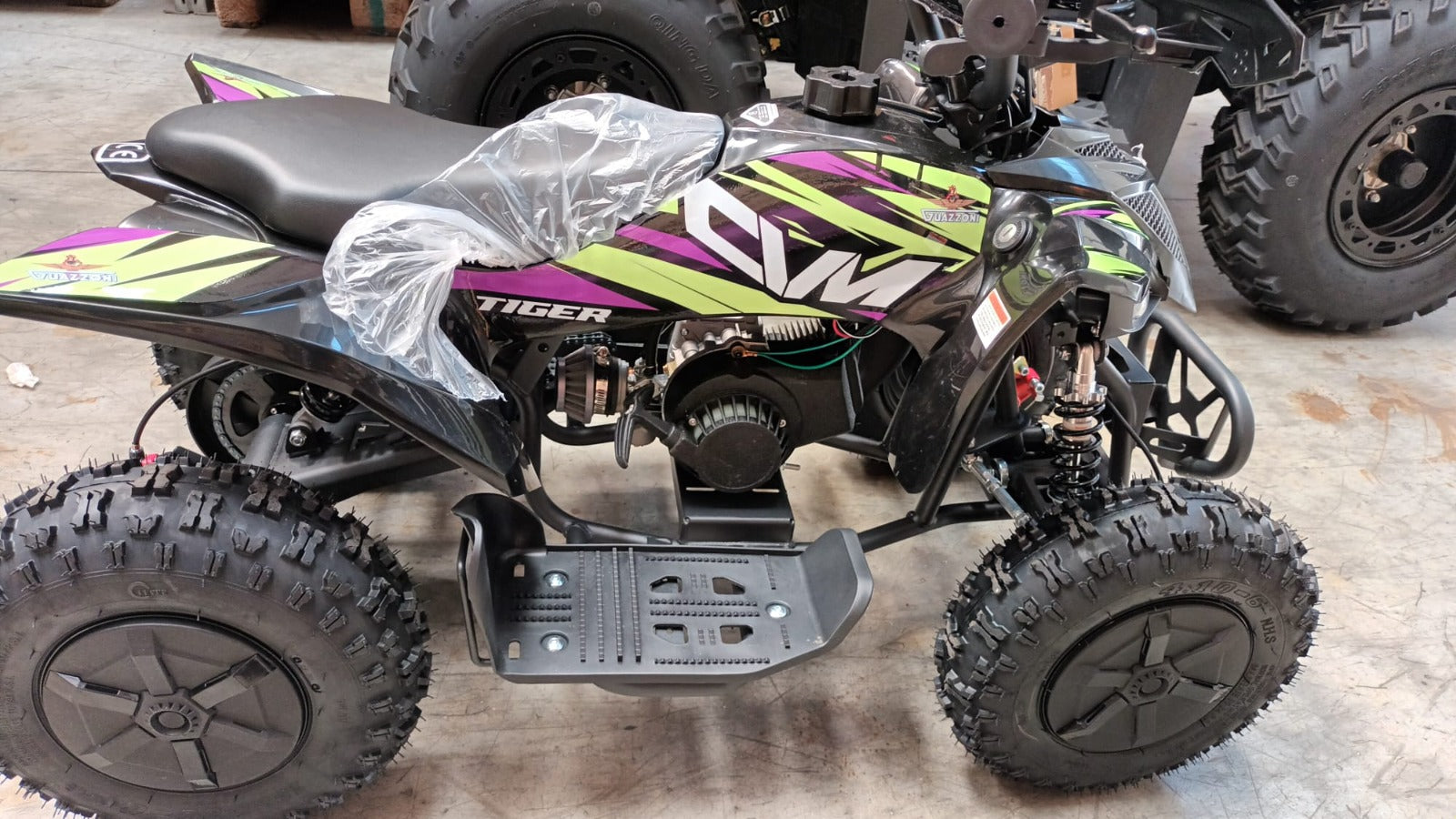 Mini Quad New Tiger 50cc Ruote 6 Easy Start