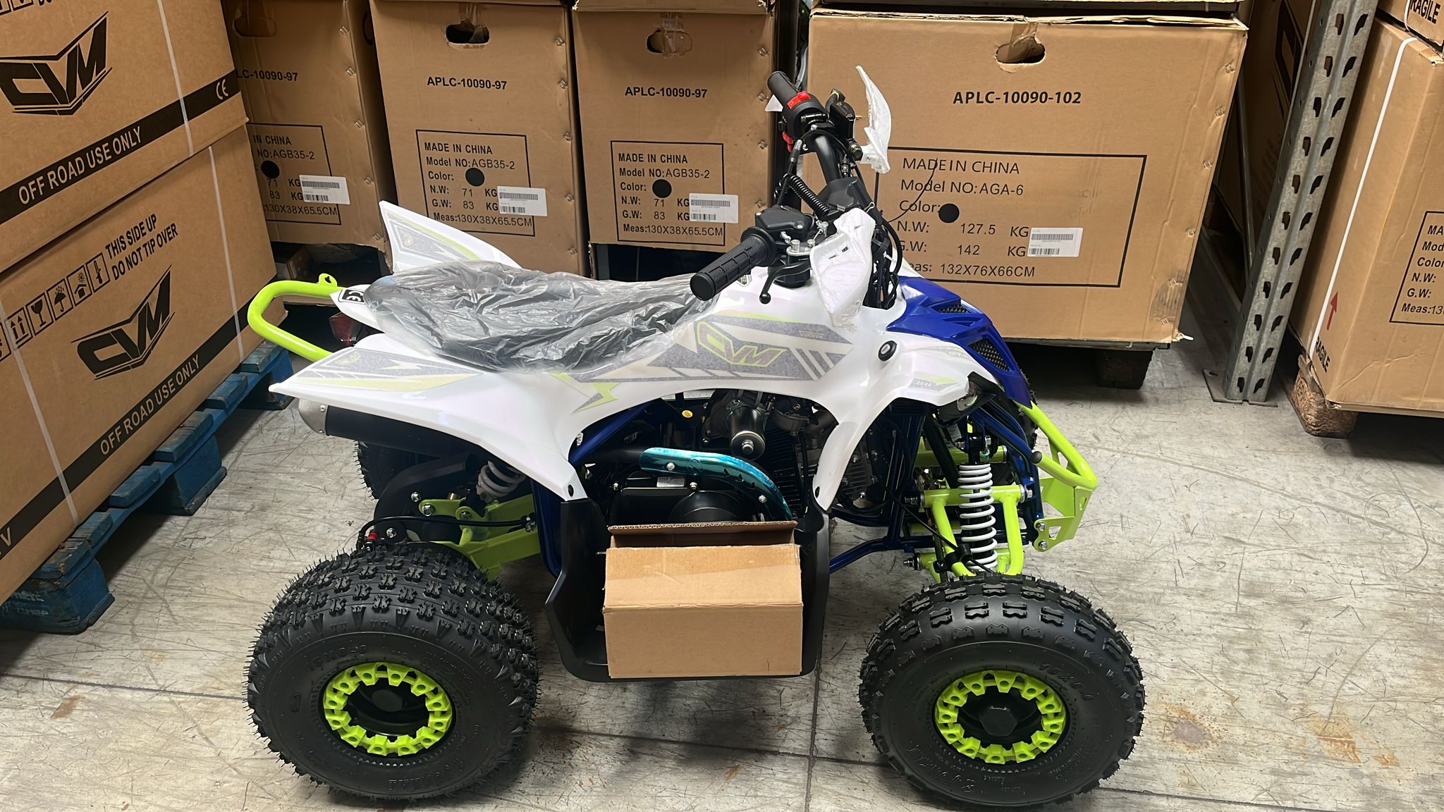 Quad 110cc Pg PRO Ruote 6 + Retro