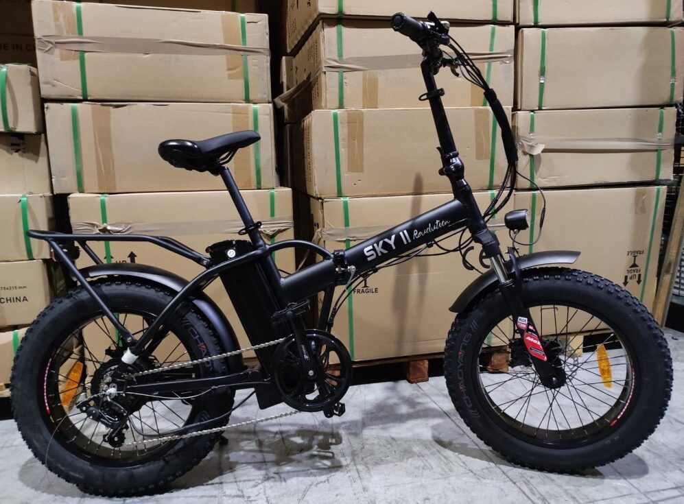 Bicicletta Elettrica SKY II Revolution 500w 48v 15,6Ah batteria litio 748,8Wh