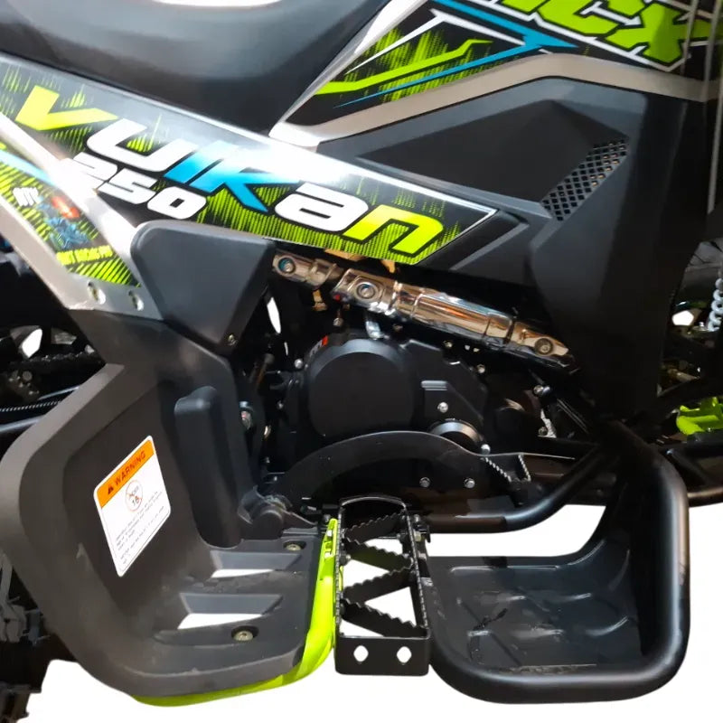 Maxi Quad Vulkan 250cc Ruota 10 Cerchi In Lega 4 Tempi
