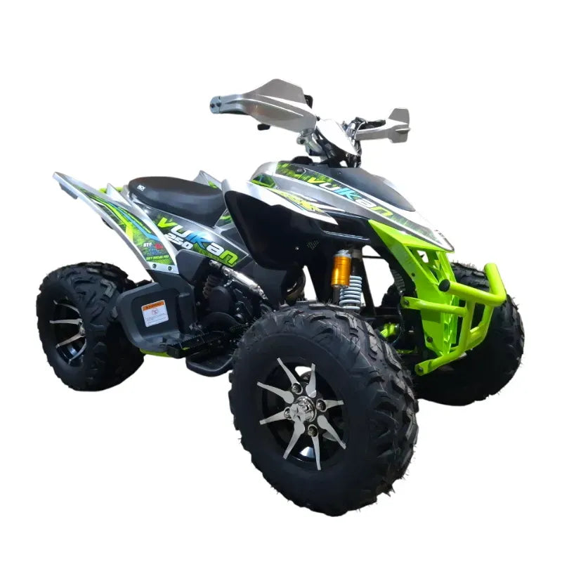 Maxi Quad Vulkan 250cc Ruota 10 Cerchi In Lega 4 Tempi