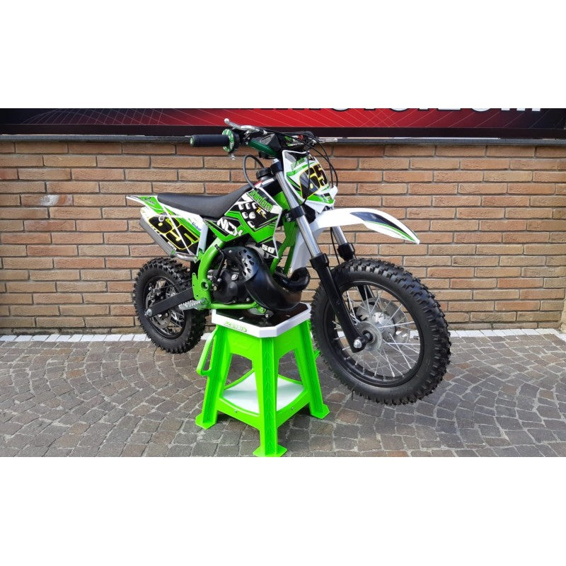 Mini Cross Phantom 50cc Ruote 14/12 Avviamento Pedalina