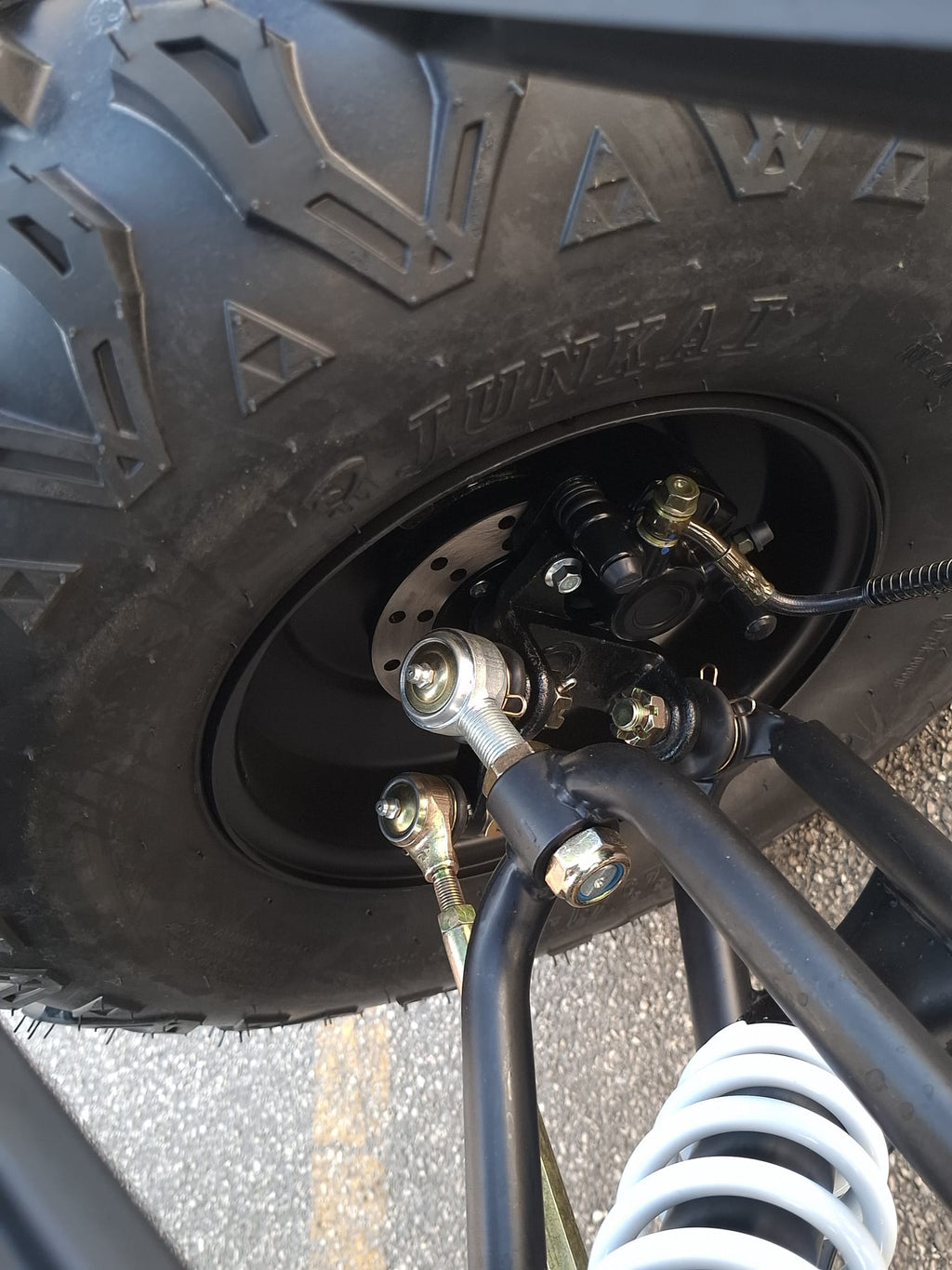Mega Quad St 200cc Telaio Nero