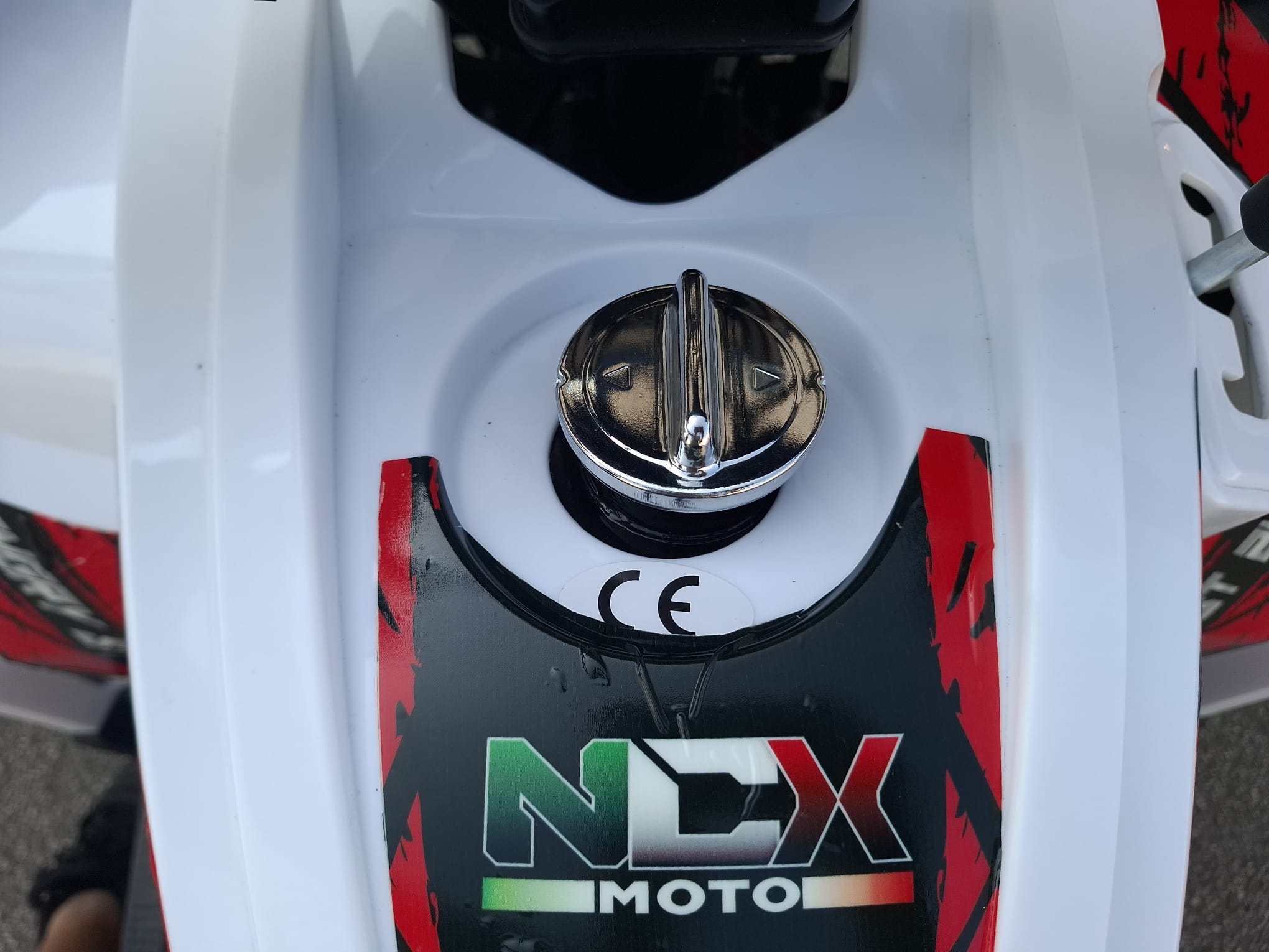 Mega Quad 200cc St Telaio Bianco