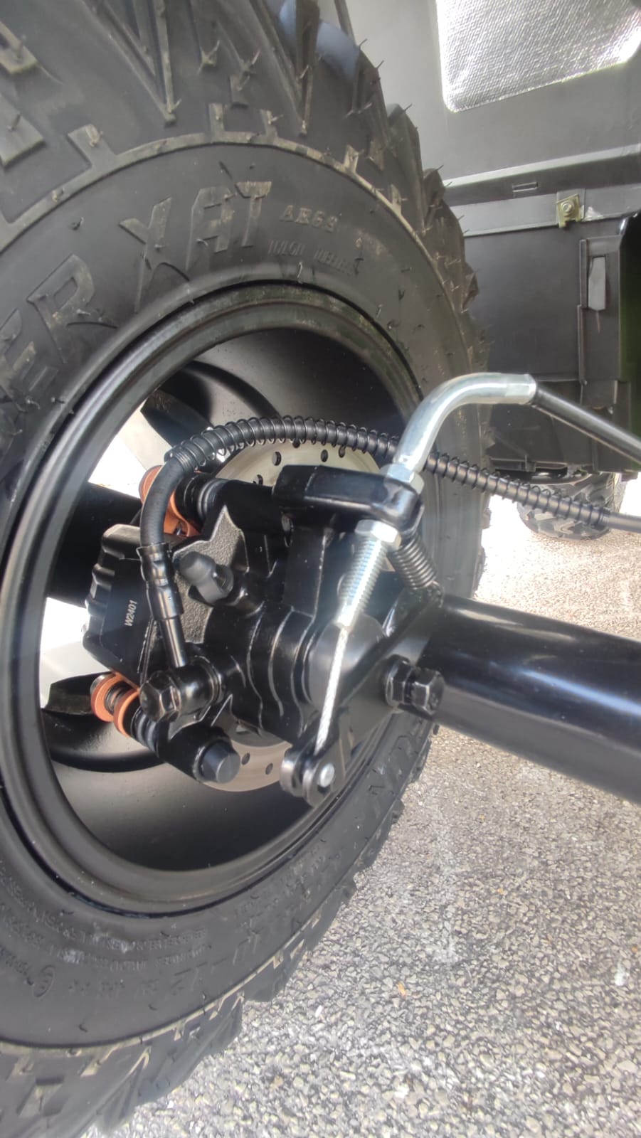Quad Maxi Mammoth 300cc Ruote 12 - TARGABILE