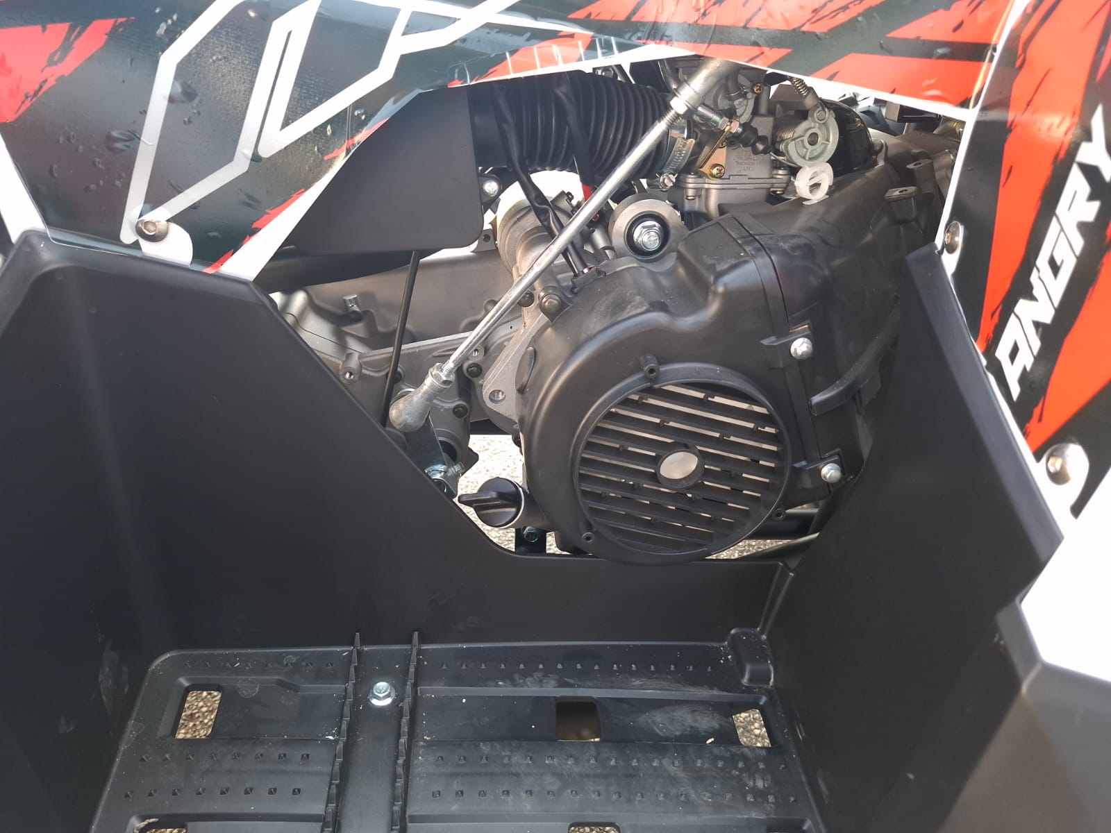 Mega Quad 200cc St Telaio Bianco