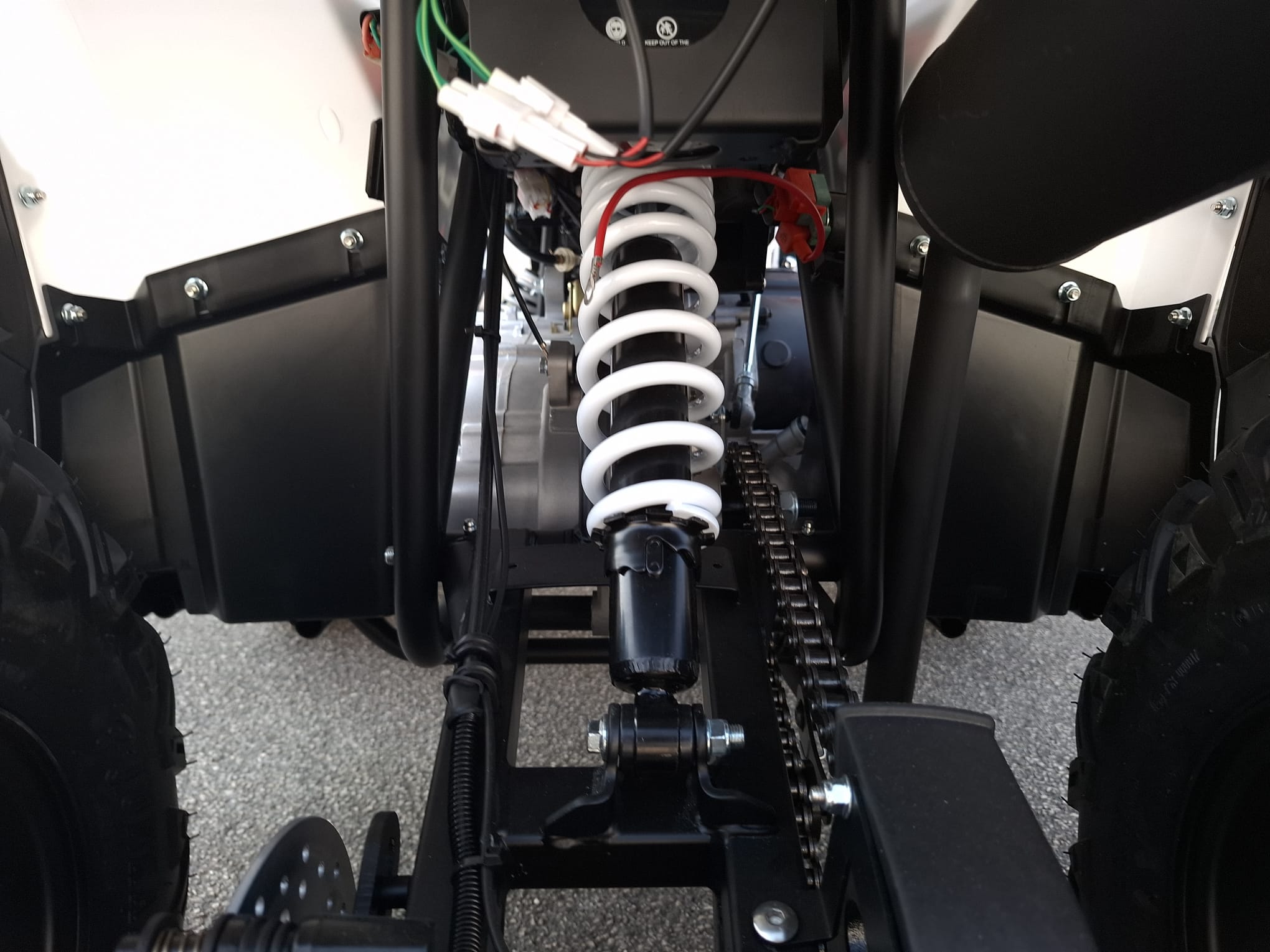 Mega Quad 200cc St Telaio Bianco