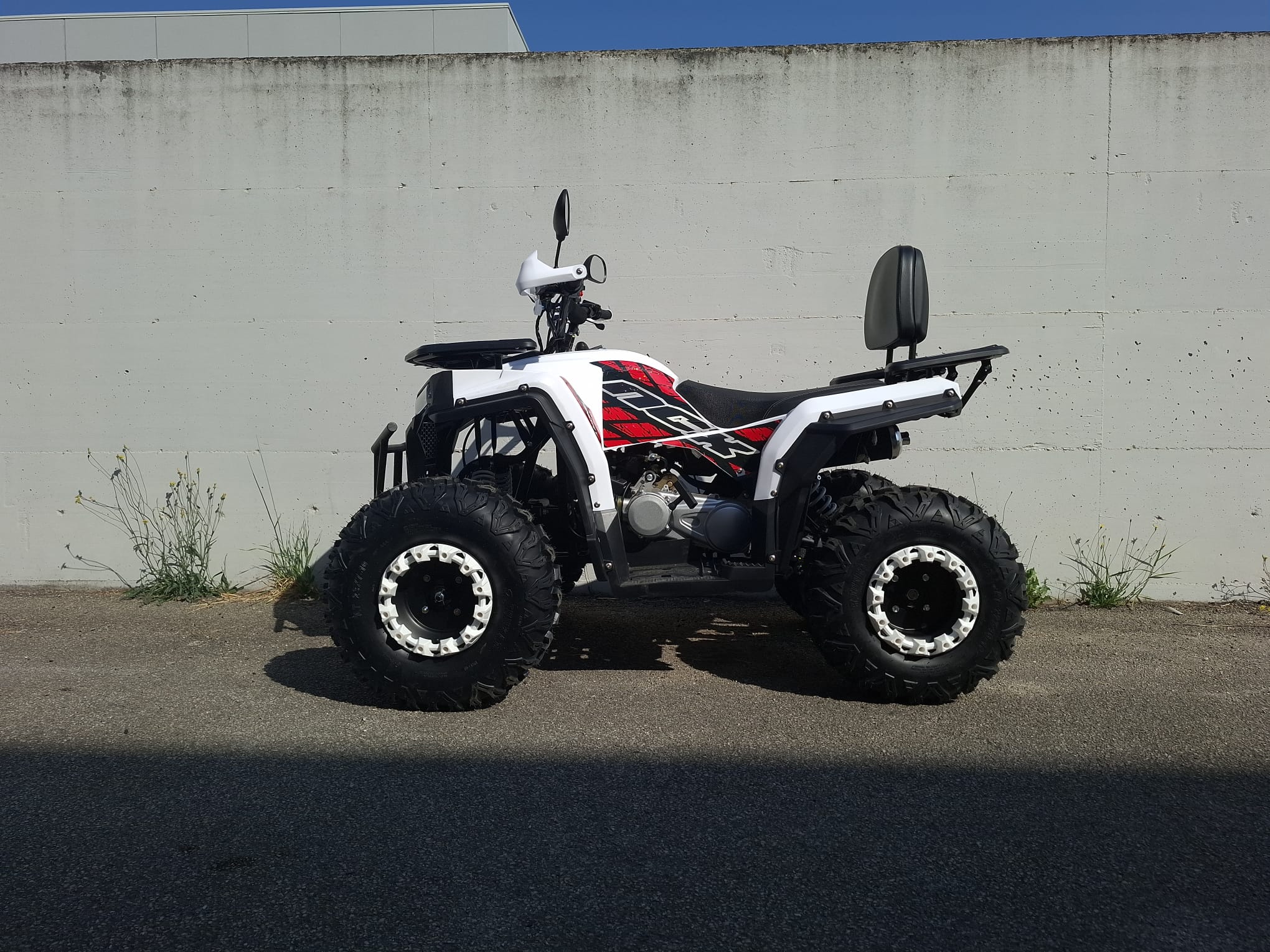 Mega Quad 200cc St Telaio Bianco