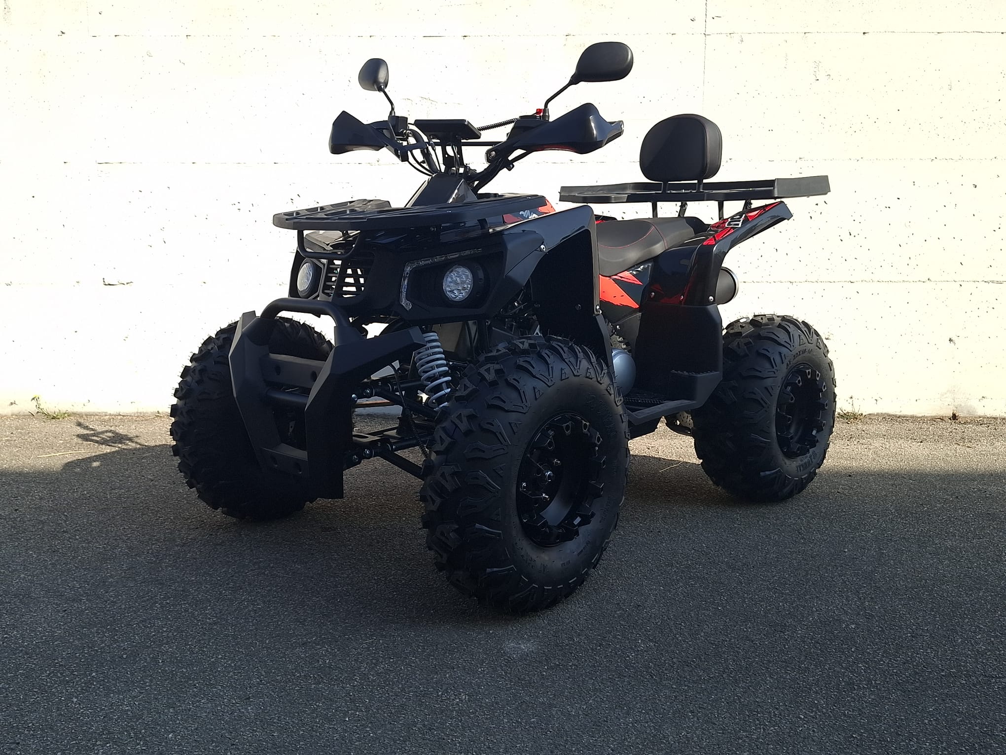Mega Quad St 200cc Telaio Nero