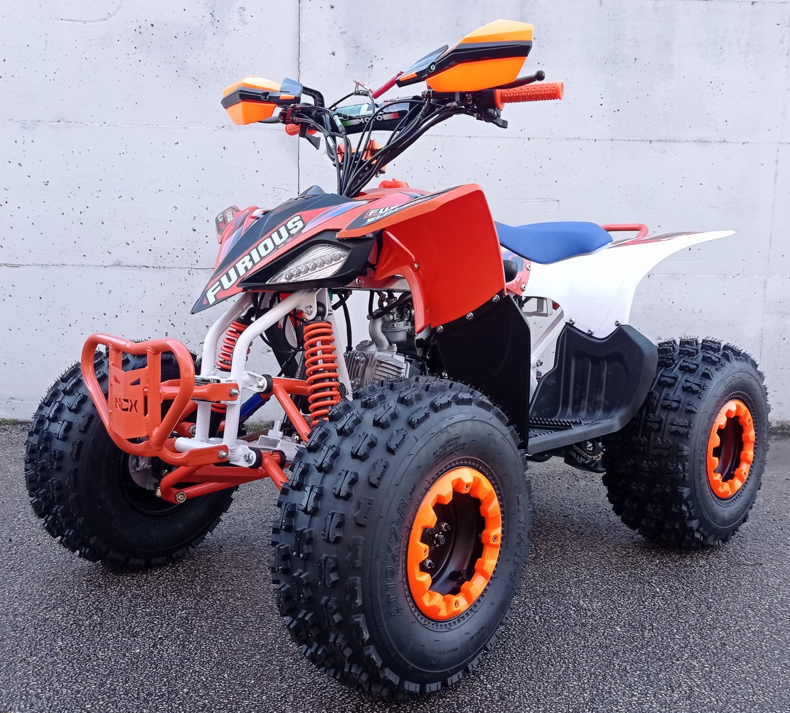 Quad Furious Slim 125cc Ruote 8