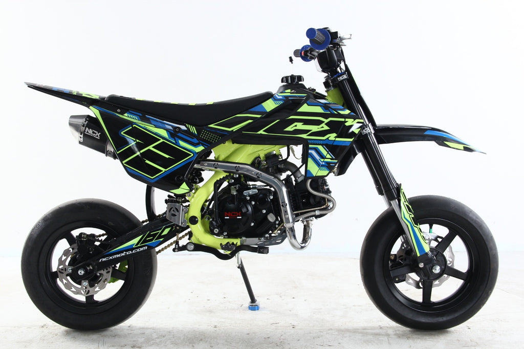 Pitbike Super Motard SXR 125 Ruote 12/12 DOPPIA MARMITTA (TELAIO 17/14)