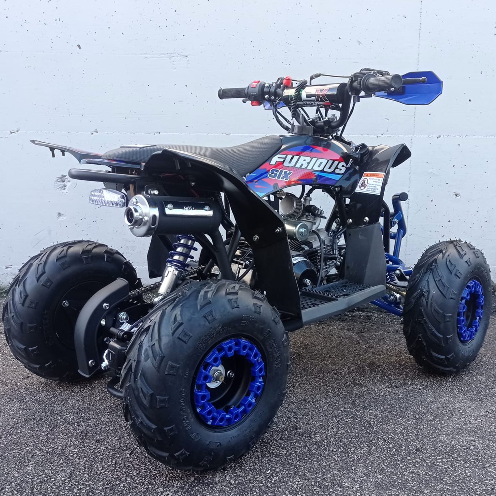 Quad Furious Sic 125cc R6 + Retro