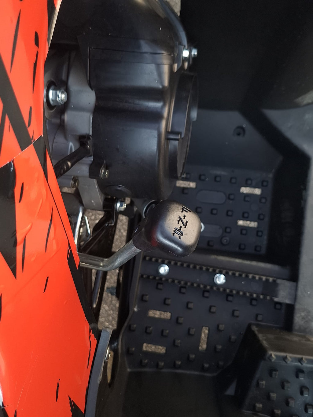 Mega Quad St 200cc Telaio Nero
