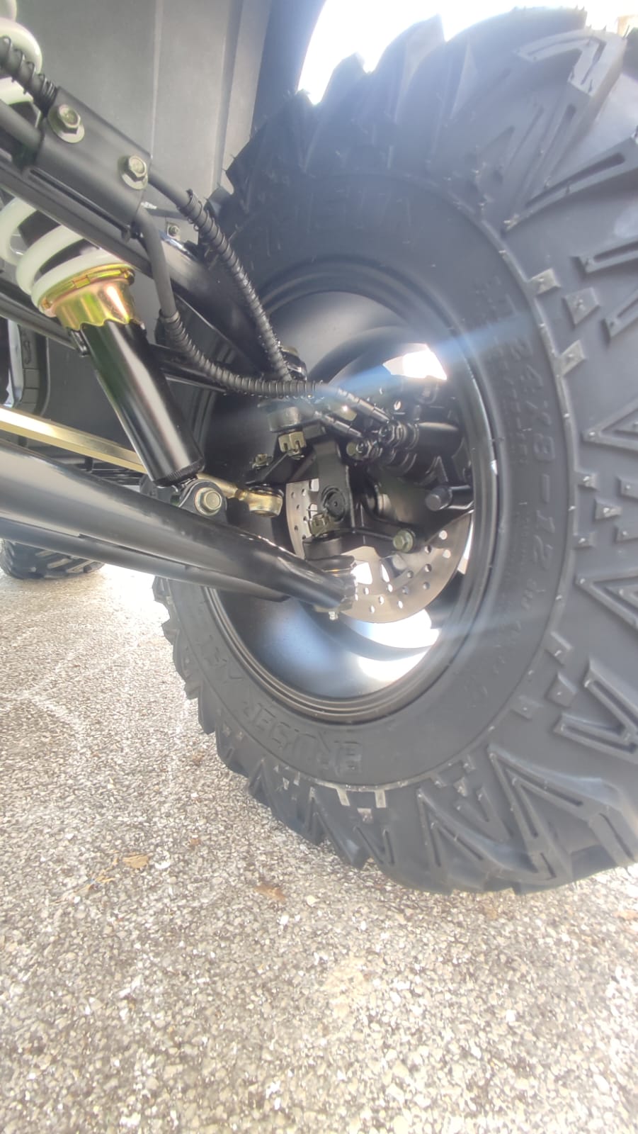 Quad Maxi Mammoth 300cc Ruote 12 - TARGABILE