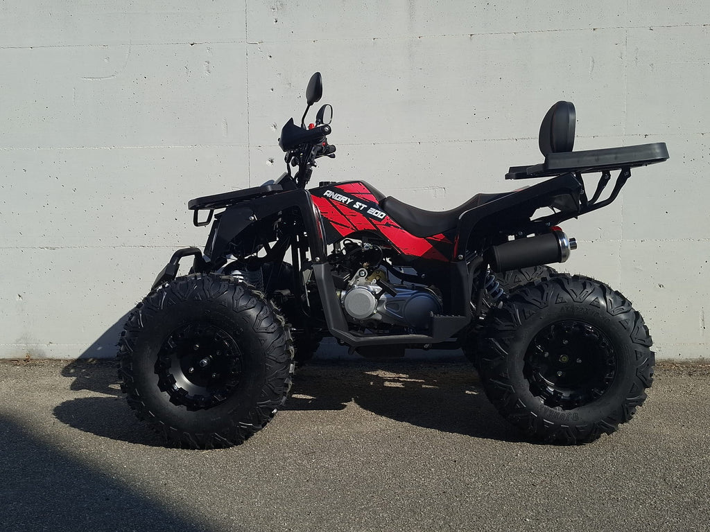 Mega Quad St 200cc Telaio Nero