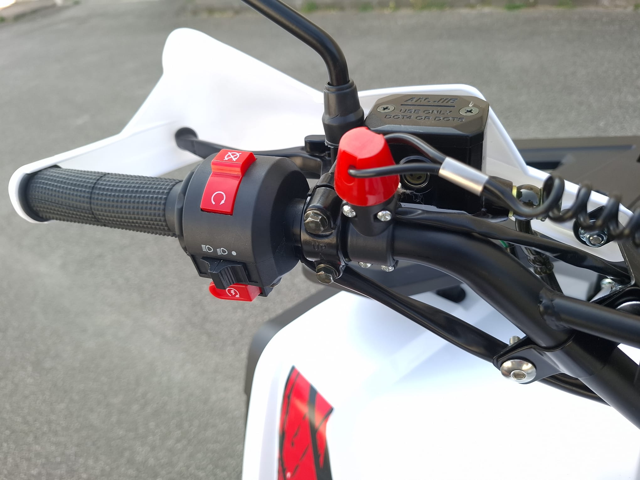 Mega Quad 200cc St Telaio Bianco