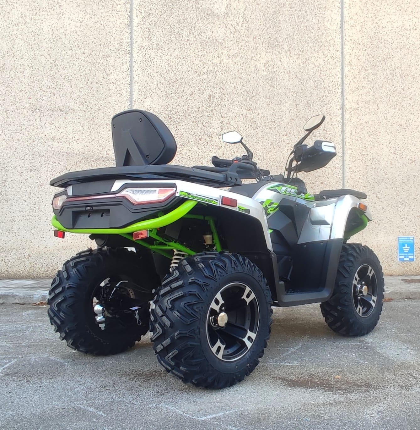 Quad Maxi Mammoth 300cc Ruote 12 - TARGABILE