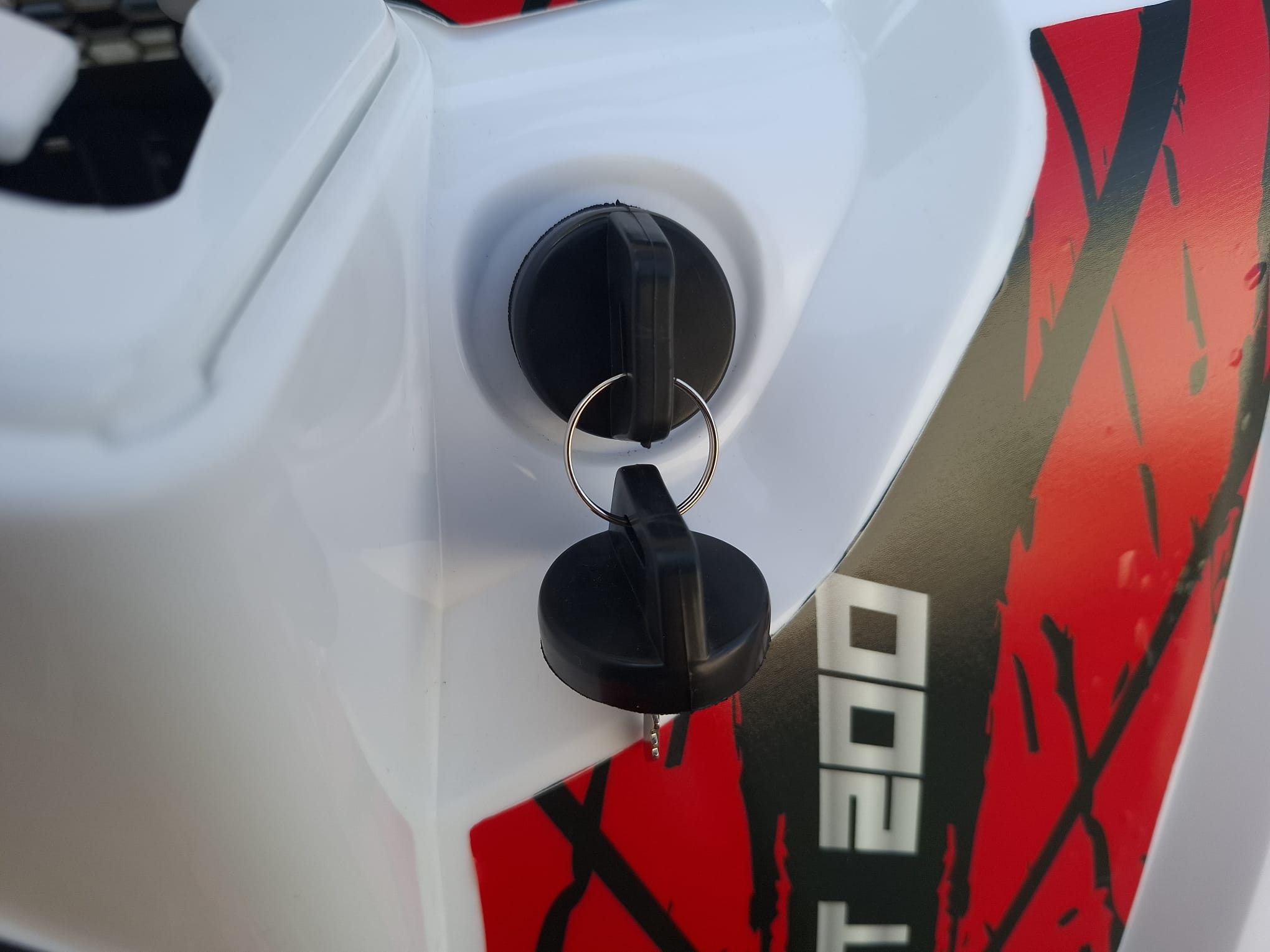 Mega Quad 200cc St Telaio Bianco