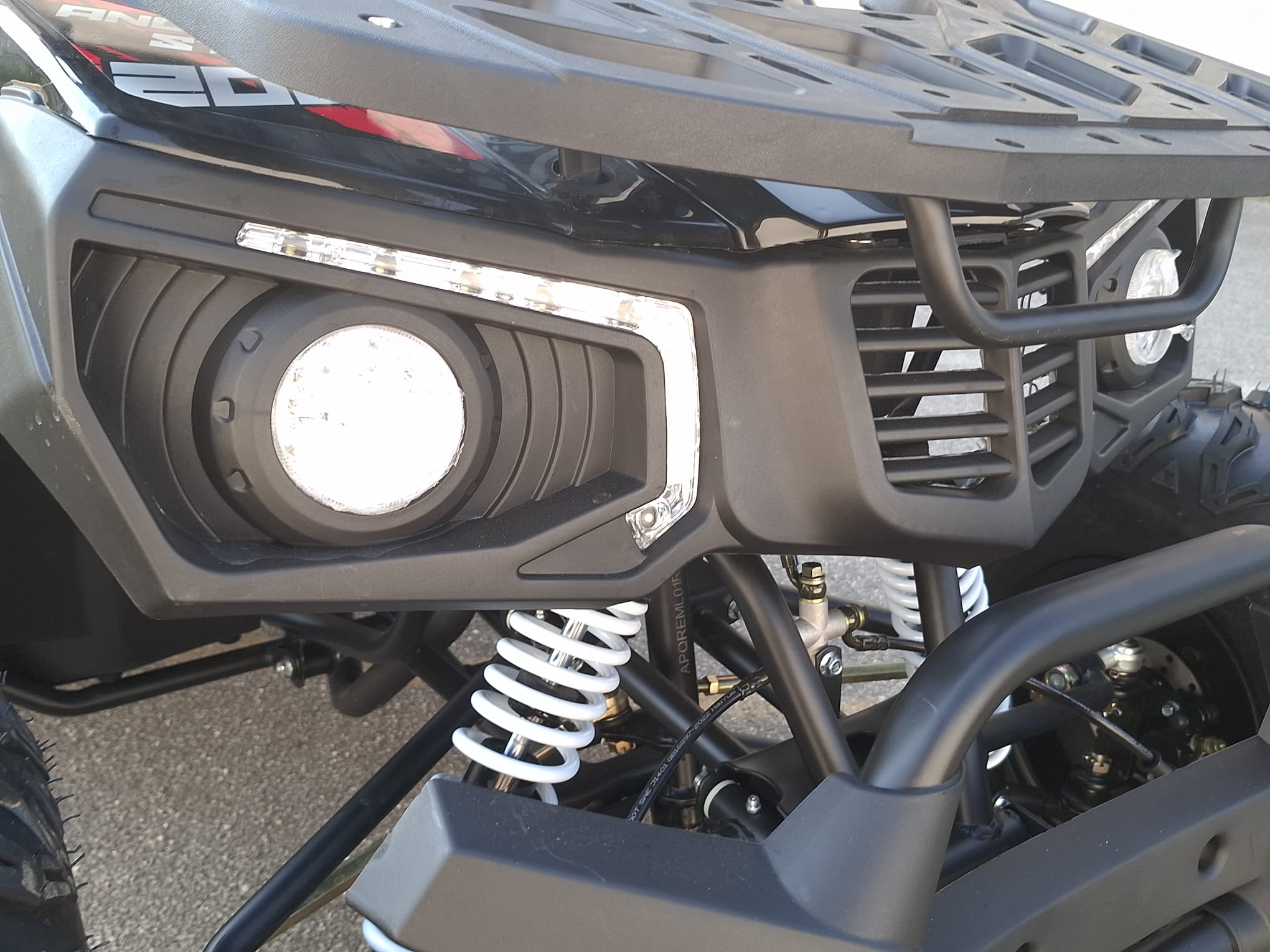 Mega Quad St 200cc Telaio Nero