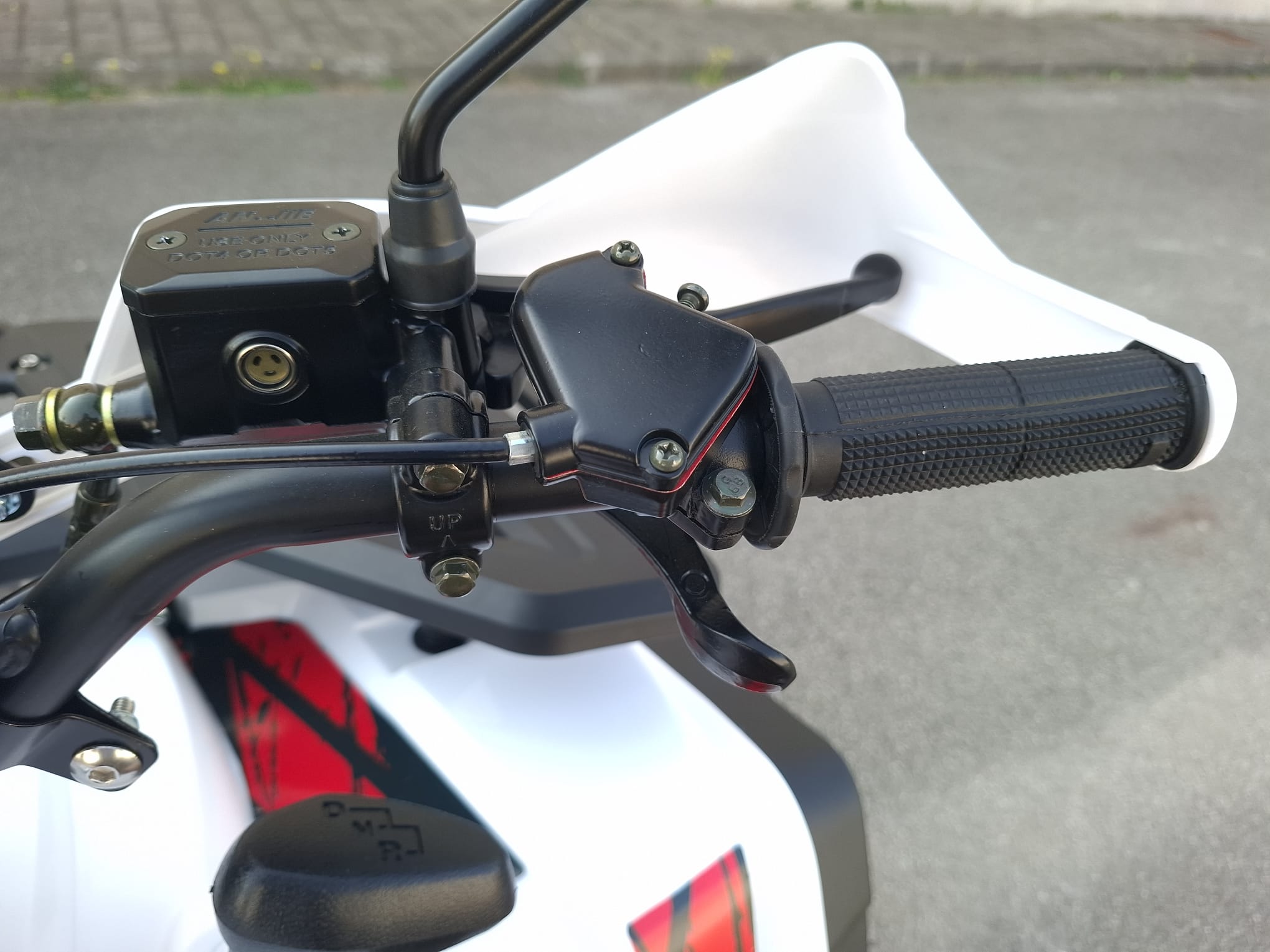 Mega Quad 200cc St Telaio Bianco