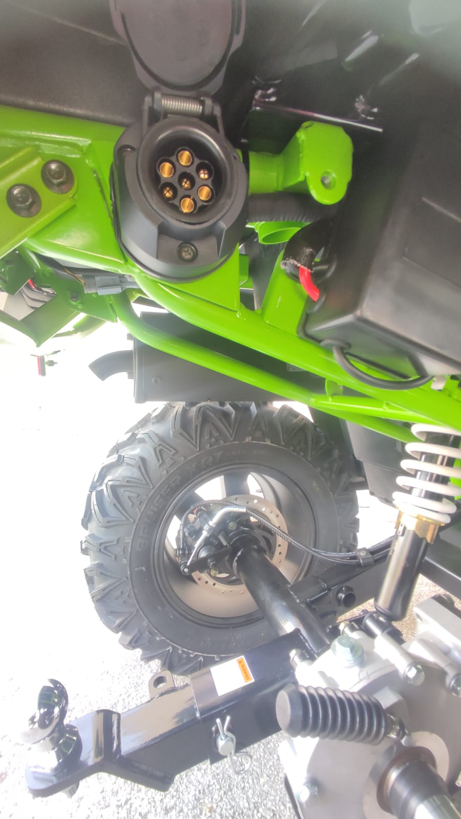 Quad Maxi Mammoth 300cc Ruote 12 - TARGABILE