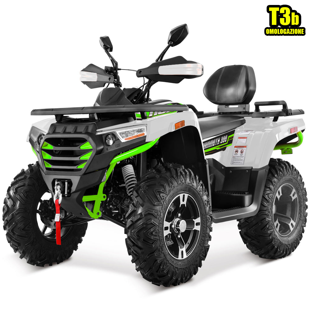 Quad Maxi Mammoth 300cc Ruote 12 - TARGABILE