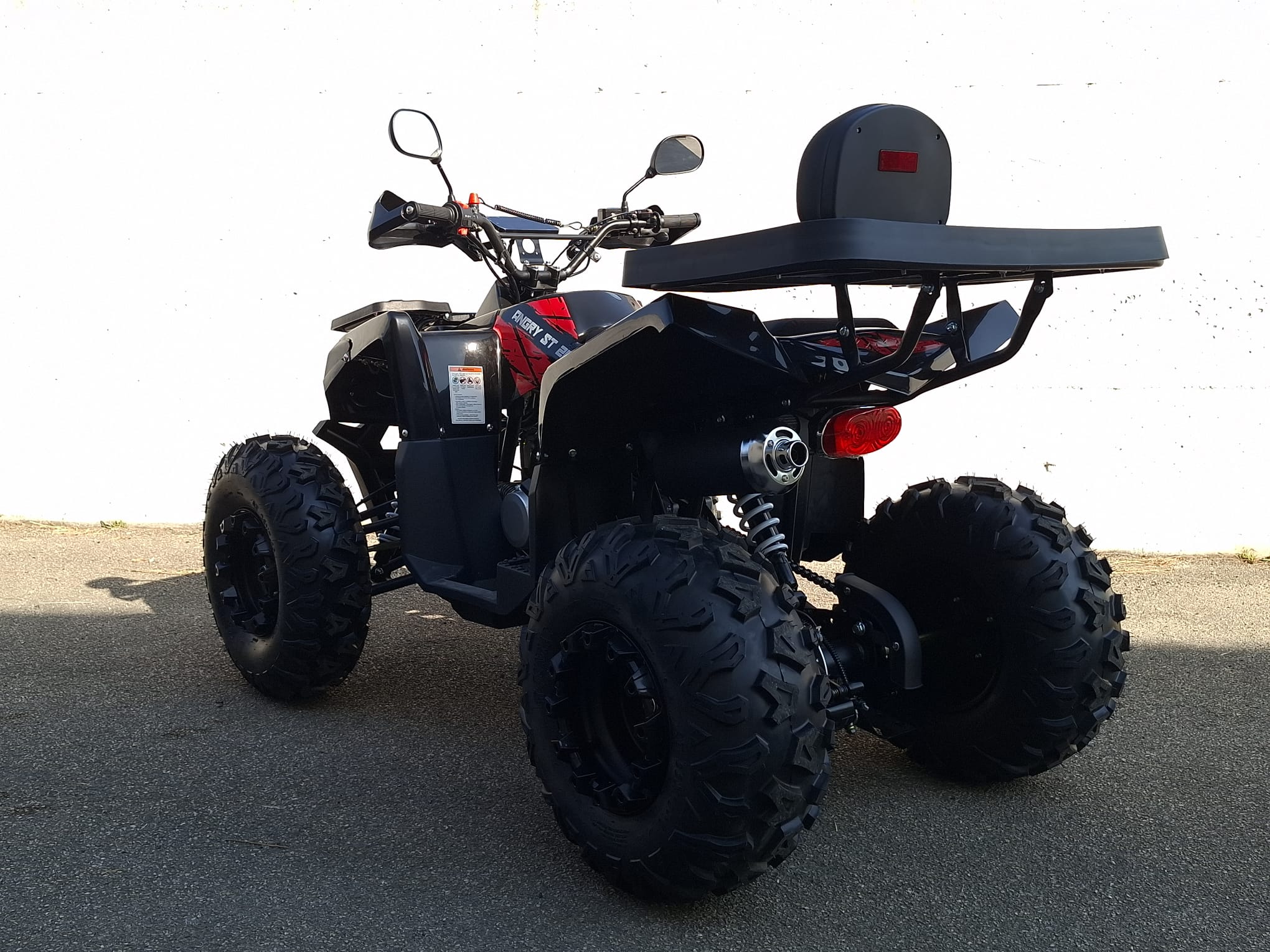 Mega Quad St 200cc Telaio Nero