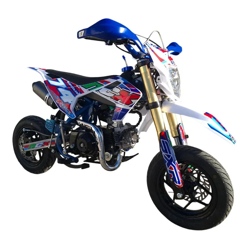Pit Bike SXR 125cc X-Race 4T Ruote 10/10 Telaio 14''