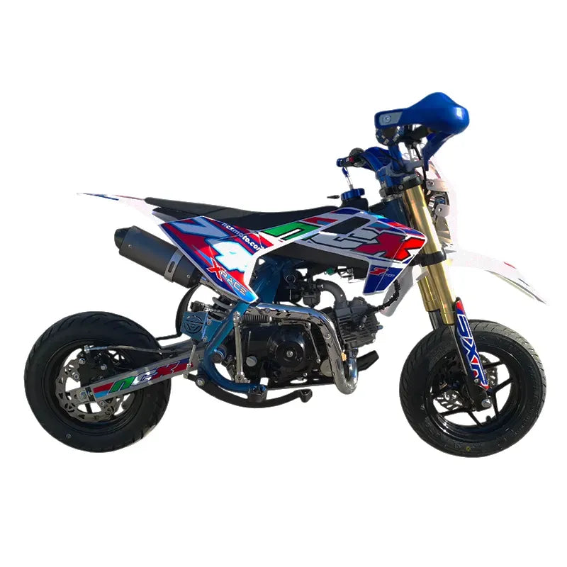 Pit Bike SXR 125cc X-Race 4T Ruote 10/10 Telaio 14''